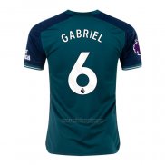 Camiseta Arsenal Jugador Gabriel Tercera 2023-2024