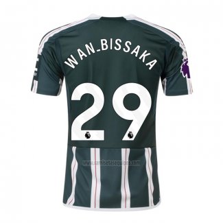 Camiseta Manchester United Jugador Wan-Bissaka Segunda 2023-2024