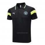 Camiseta Polo del Manchester City 2023-2024 Negro