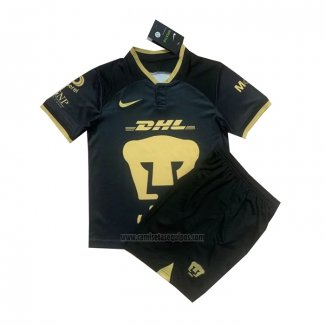 Camiseta Pumas UNAM Tercera Nino 2023