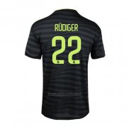 Camiseta Real Madrid Jugador Rudiger Tercera 2022-2023