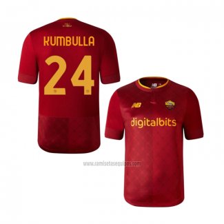 Camiseta Roma Jugador Kumbulla Primera 2022-2023