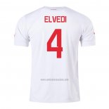 Camiseta Suiza Jugador Elvedi Segunda 2022