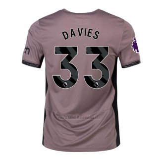 Camiseta Tottenham Hotspur Jugador Davies Tercera 2023-2024