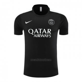 Camiseta de Entrenamiento Paris Saint-Germain 2023-2024 Negro