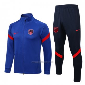 Chandal de Chaqueta del Atletico Madrid 2022-2023 Azul