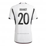 Camiseta Alemania Jugador Brandt Primera 2022