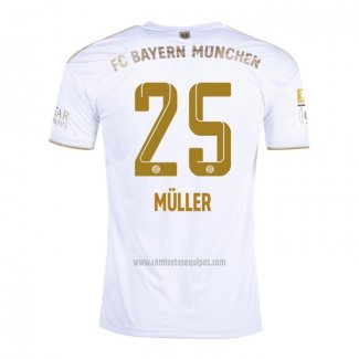 Camiseta Bayern Munich Jugador Muller Segunda 2022-2023