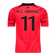 Camiseta Corea del Sur Jugador Hee-Chan Hwang Primera 2022