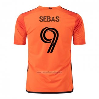 Camiseta Houston Dynamo Jugador Sebas Primera 2023-2024