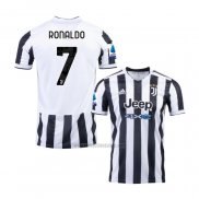 Camiseta Juventus Jugador Ronaldo Primera 2021-2022
