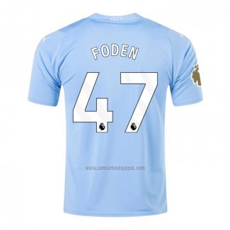 Camiseta Manchester City Jugador Foden Primera 2023-2024