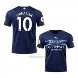 Camiseta Manchester City Jugador Grealish Tercera 2021-2022