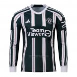 Camiseta Manchester United Segunda Manga Larga 2023-2024