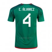 Camiseta Mexico Jugador E.Alvarez Primera 2022