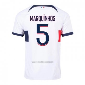 Camiseta Paris Saint-Germain Jugador Marquinhos Segunda 2023-2024