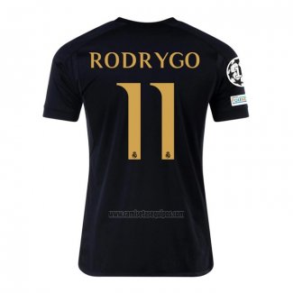 Camiseta Real Madrid Jugador Rodrygo Tercera 2023-2024