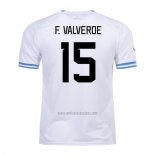 Camiseta Uruguay Jugador F.Valverde Segunda 2022