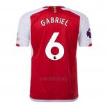 Camiseta Arsenal Jugador Gabriel Primera 2023-2024