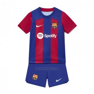 Camiseta Barcelona Primera Nino 2023-2024