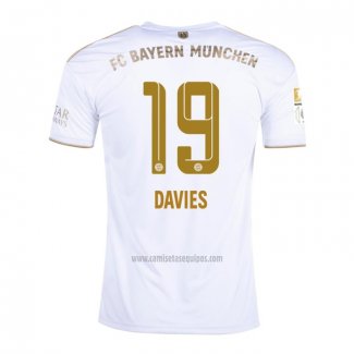 Camiseta Bayern Munich Jugador Davies Segunda 2022-2023