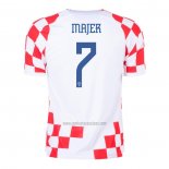 Camiseta Croacia Jugador Majer Primera 2022