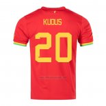 Camiseta Ghana Jugador Kudus Segunda 2022