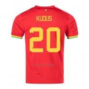 Camiseta Ghana Jugador Kudus Segunda 2022