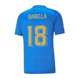 Camiseta Italia Jugador Barella Primera 2022
