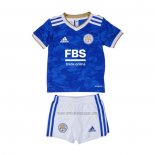 Camiseta Leicester City Primera Nino 2021-2022