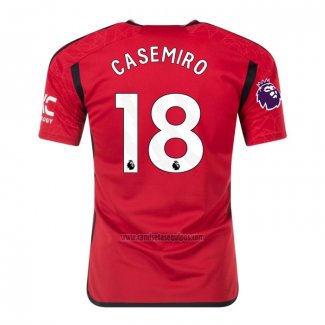 Camiseta Manchester United Jugador Casemiro Primera 2023-2024