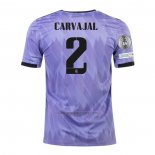 Camiseta Real Madrid Jugador Carvajal Segunda 2022-2023