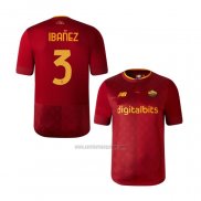 Camiseta Roma Jugador Ibanez Primera 2022-2023