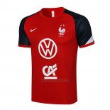 Camiseta de Entrenamiento Francia 2021-2022 Rojo
