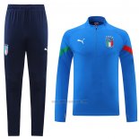 Chandal de Sudadera del Italia 2022-2023 Azul