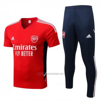 Chandal del Arsenal Manga Corta 2022-2023 Rojo