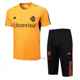 Chandal del SC Internacional Manga Corta 2023-2024 Naranja - Pantalon Corto