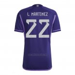 Camiseta Argentina Jugador L.Martinez Segunda 2022