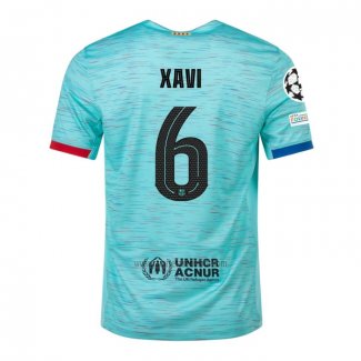 Camiseta Barcelona Jugador Xavi Tercera 2023-2024