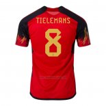 Camiseta Belgica Jugador Tielemans Primera 2022