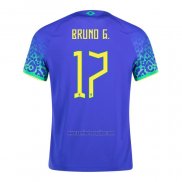 Camiseta Brasil Jugador Bruno G. Segunda 2022