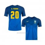 Camiseta Brasil Jugador R.Firmino Segunda 2020-2021