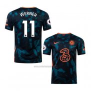 Camiseta Chelsea Jugador Werner Tercera 2021-2022