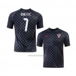 Camiseta Croacia Jugador Rakitic Segunda 2020-2021