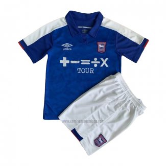 Camiseta Ipswich Town Primera Nino 2023-2024