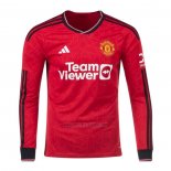 Camiseta Manchester United Primera Manga Larga 2023-2024