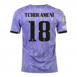 Camiseta Real Madrid Jugador Tchouameni Segunda 2022-2023
