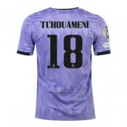 Camiseta Real Madrid Jugador Tchouameni Segunda 2022-2023
