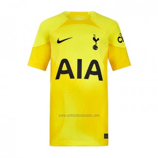 Camiseta Tottenham Hotspur Portero 2022-2023 Amarillo