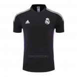 Camiseta de Entrenamiento Real Madrid 2022-2023 Negro y Purpura